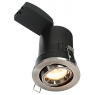 Saxby 50681 Tilt GU10 Fire Downlight Satin Silver